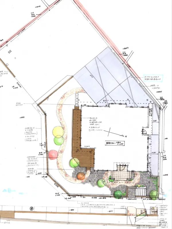 No.1125：☆横浜市神奈川区　新築外構工事①
