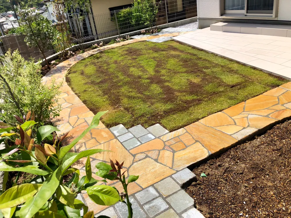 No.1131：☆横浜市金沢区  お庭③ 完工