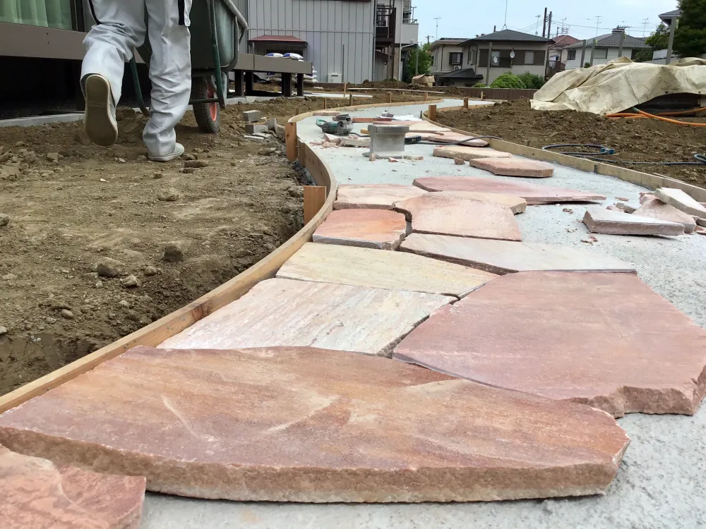 No.1132：☆横浜市神奈川区　新築外構工事②