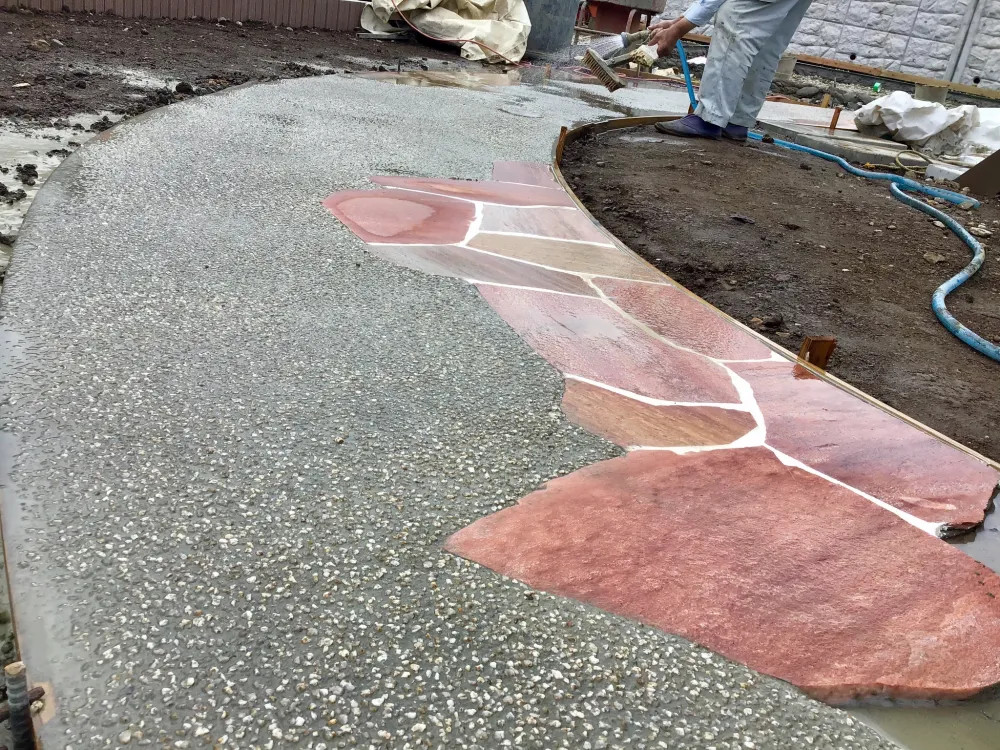 化粧砂利(洗い出し)