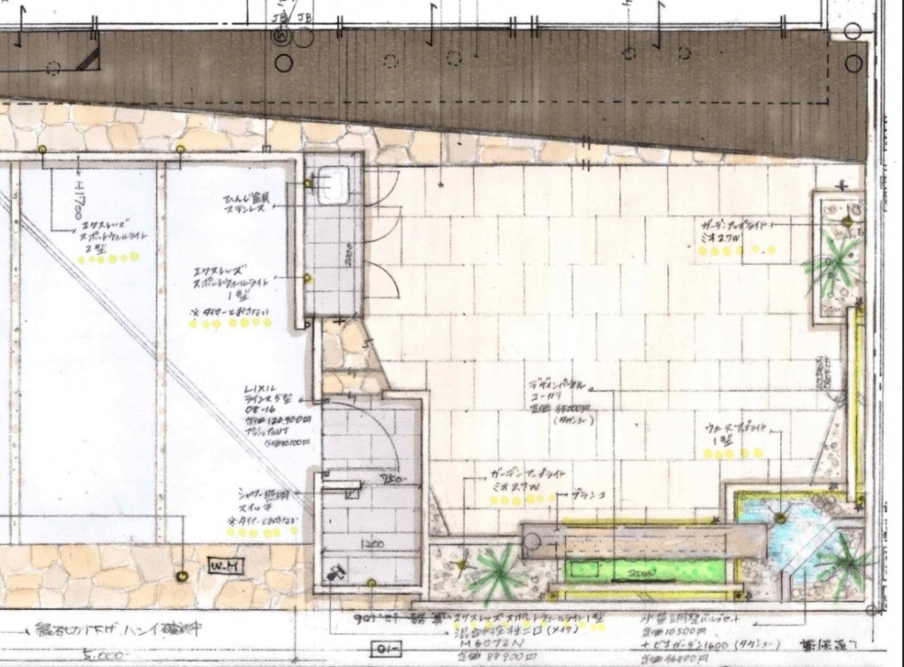 海を楽しむ方向けの外構デザイン
