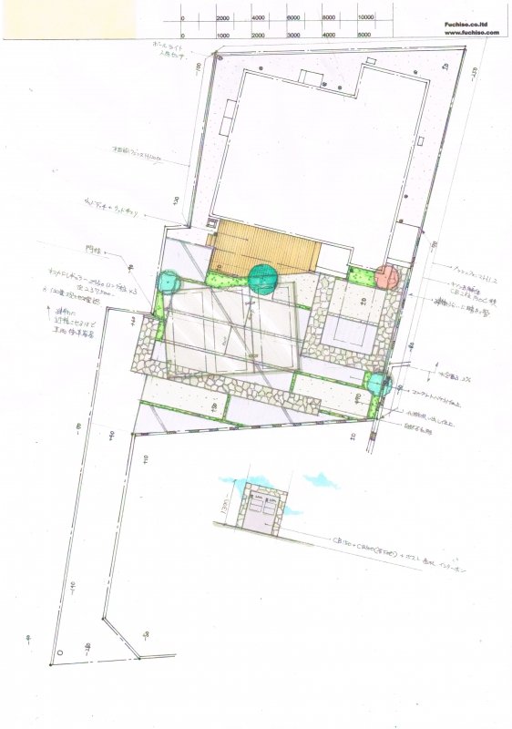 No.1059：カーポートとウッドデッキ