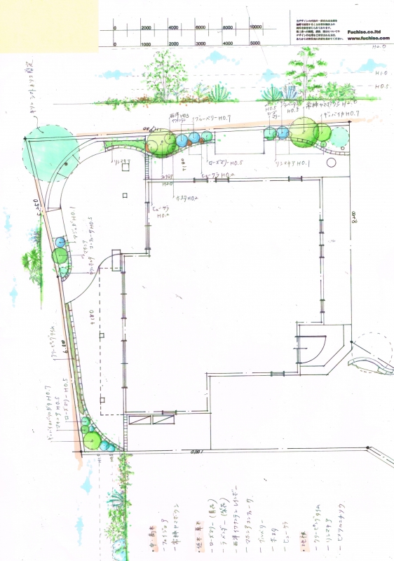 No.1072：いろいろな植栽で華やかに