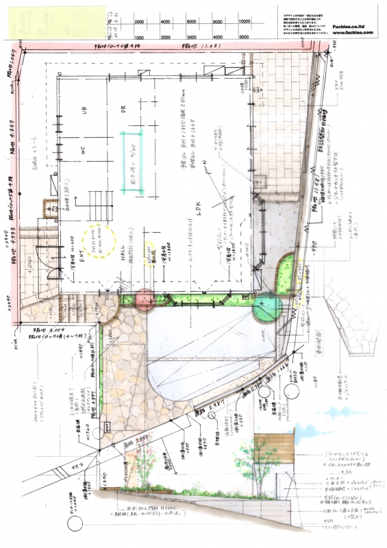 No.1119：高低差のある駐車スペース