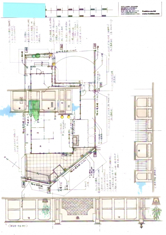 No.1153：エアーアートボードのあるお庭