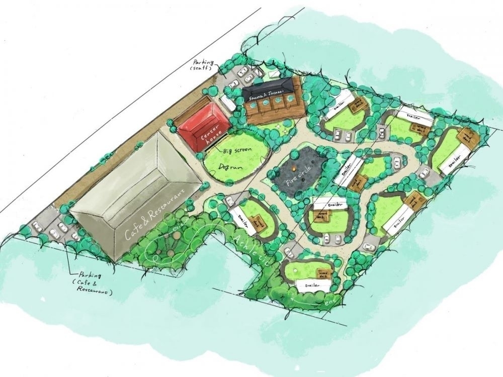 No.1167：トレーラーハウスのあるグランピング施設で休暇を