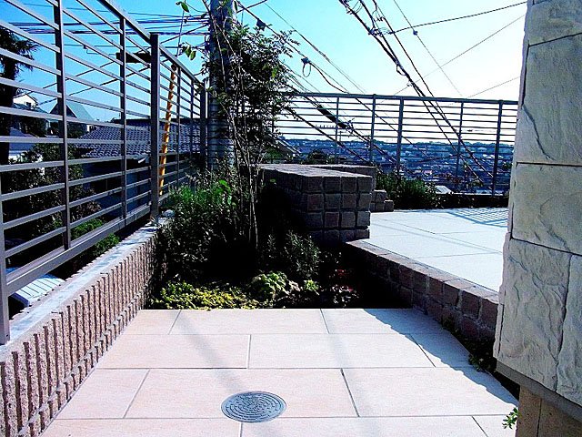 Making a Garden Plan Simple with View of Cityscape