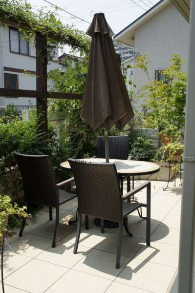 くつろぎ空間をお外に