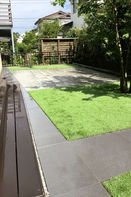 タイルを取り入れてゾーニングを