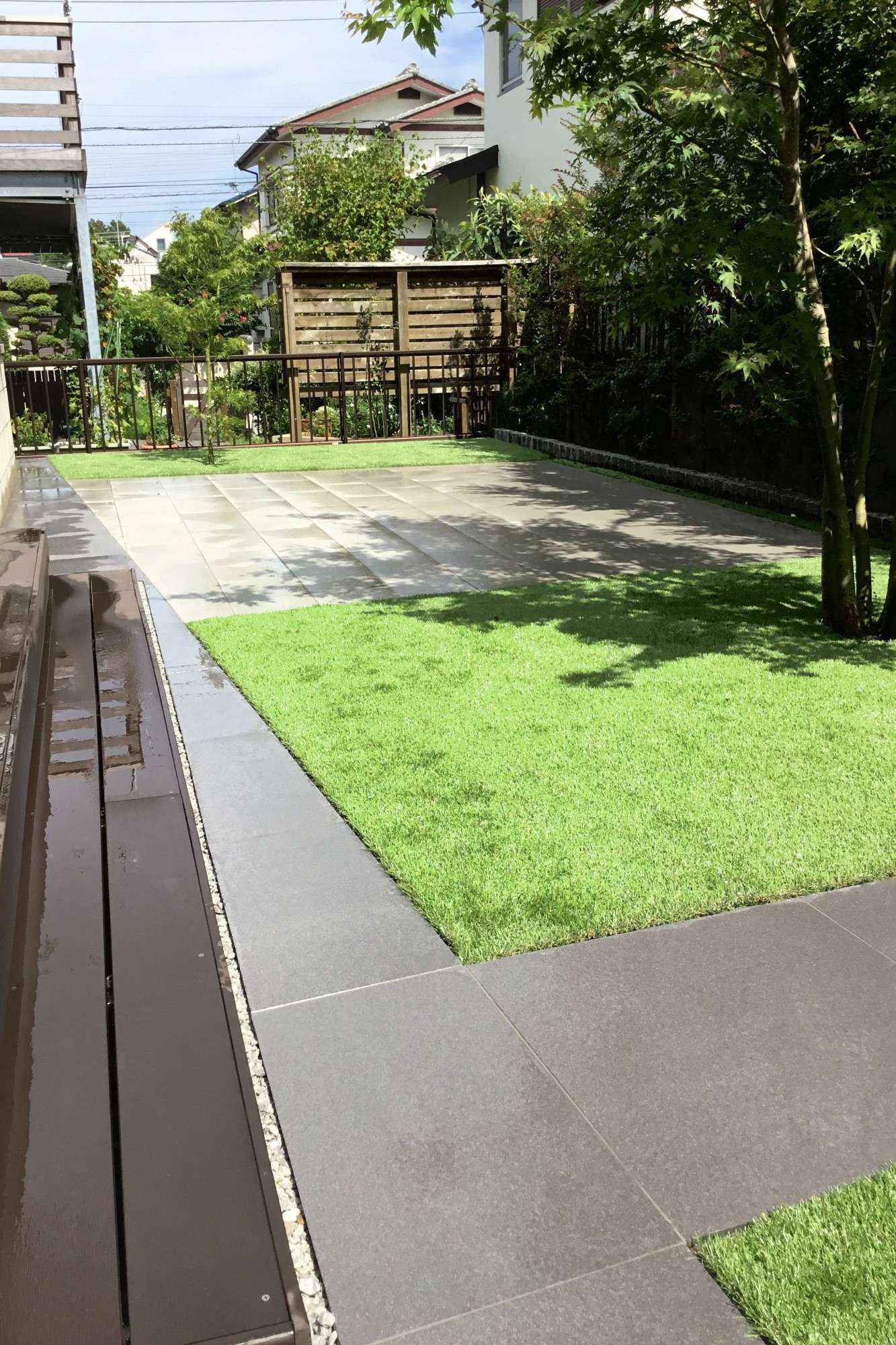 タイルを取り入れてゾーニングを