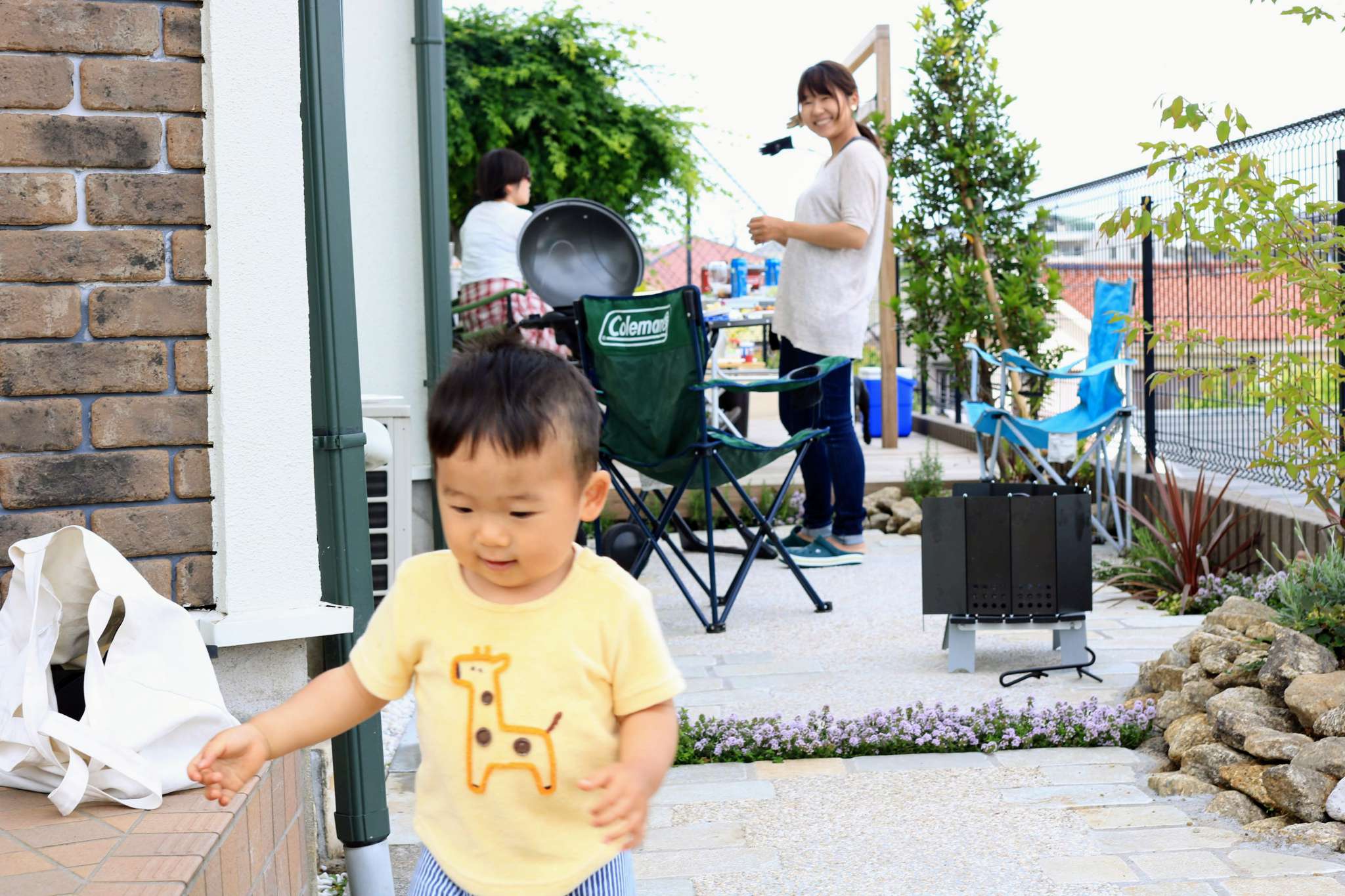 子どもの成長とともにある庭