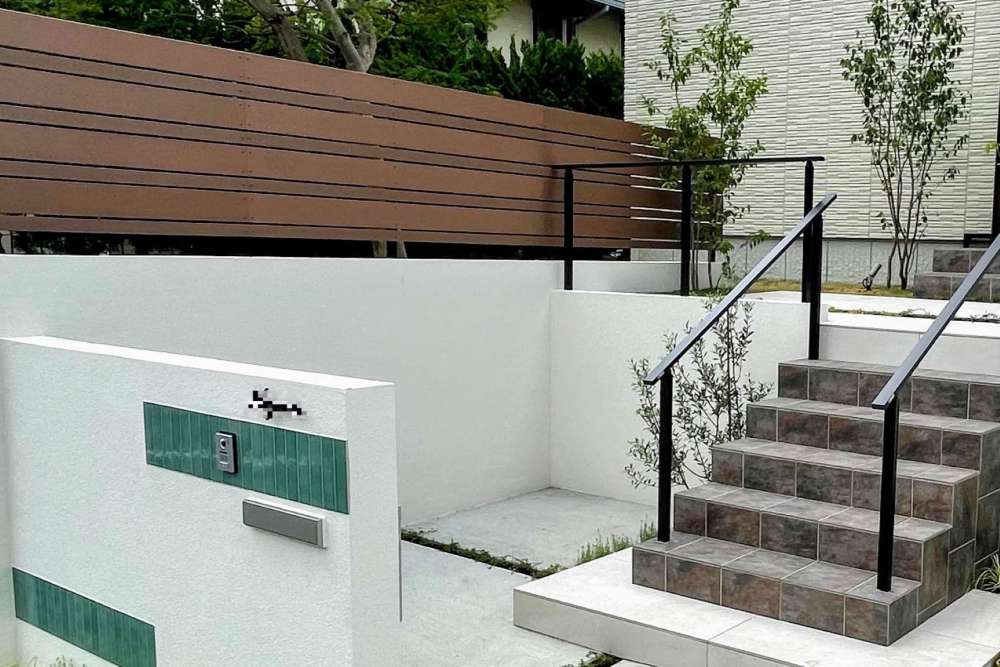 アプローチ階段