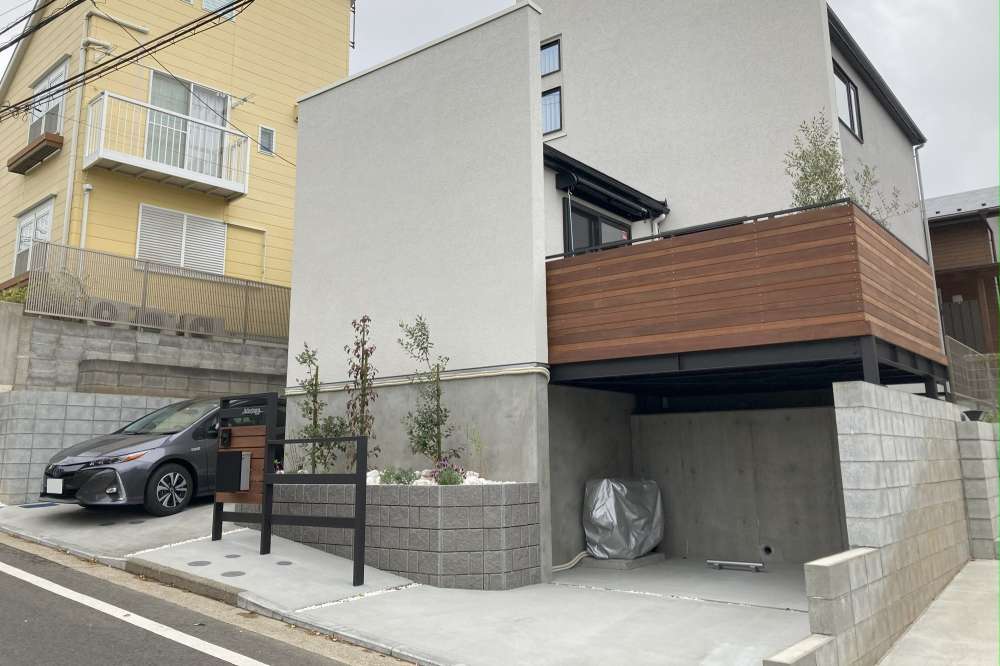 三菱地所ホーム様の建物