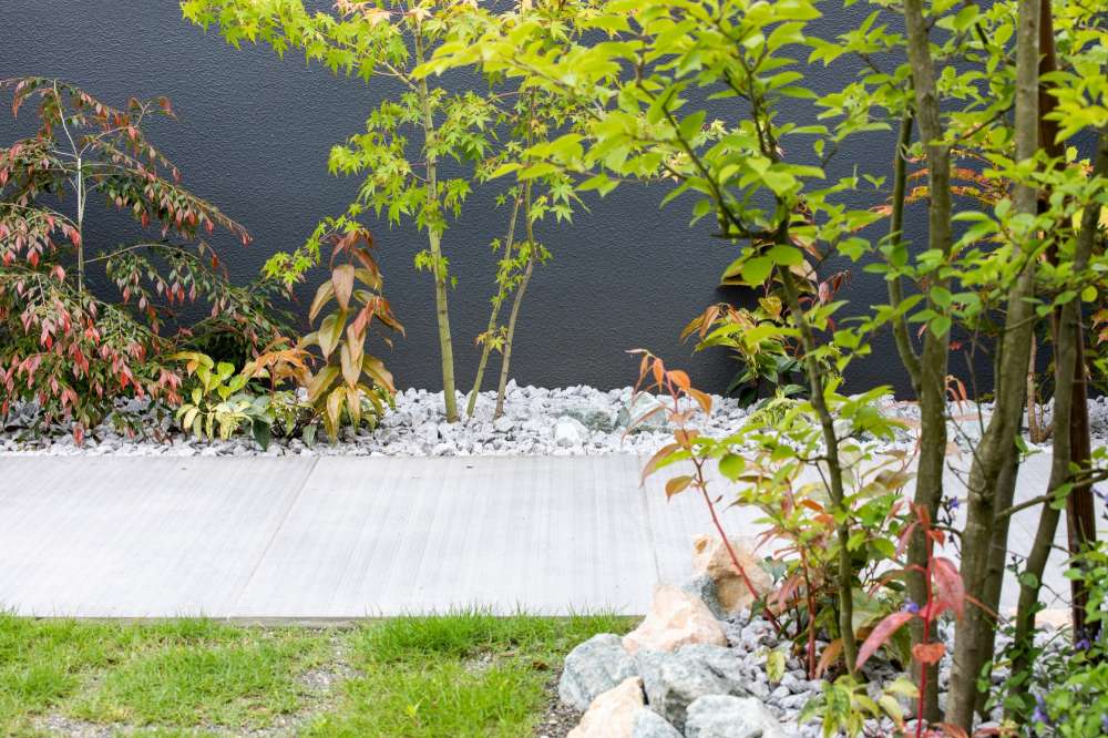 和を感じる植栽