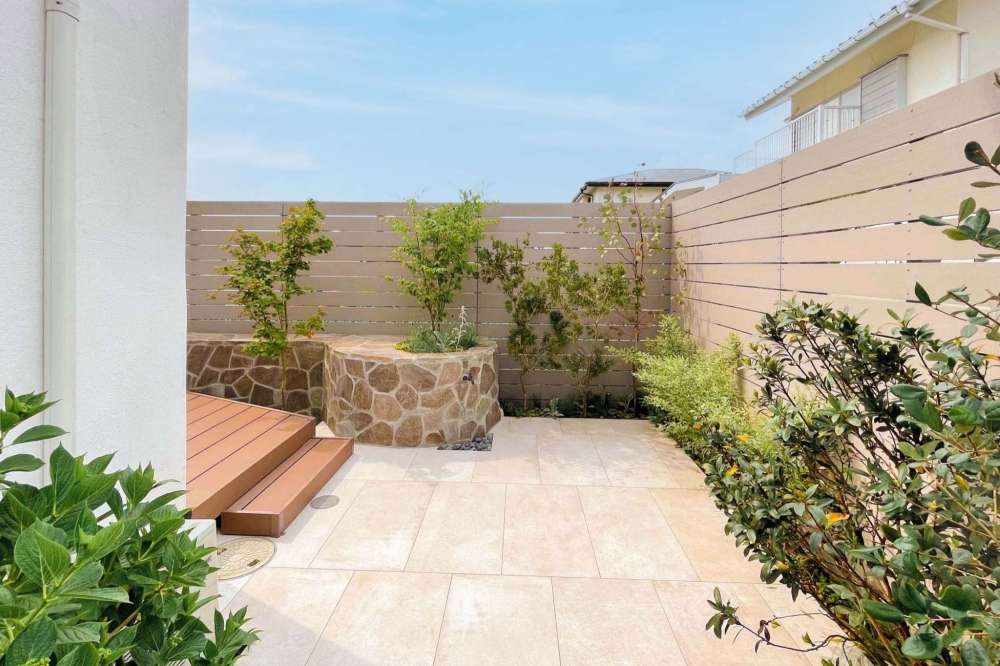 タイルテラスへリフォーム