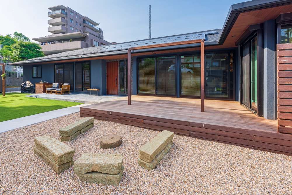 ファイヤーピットをお庭に