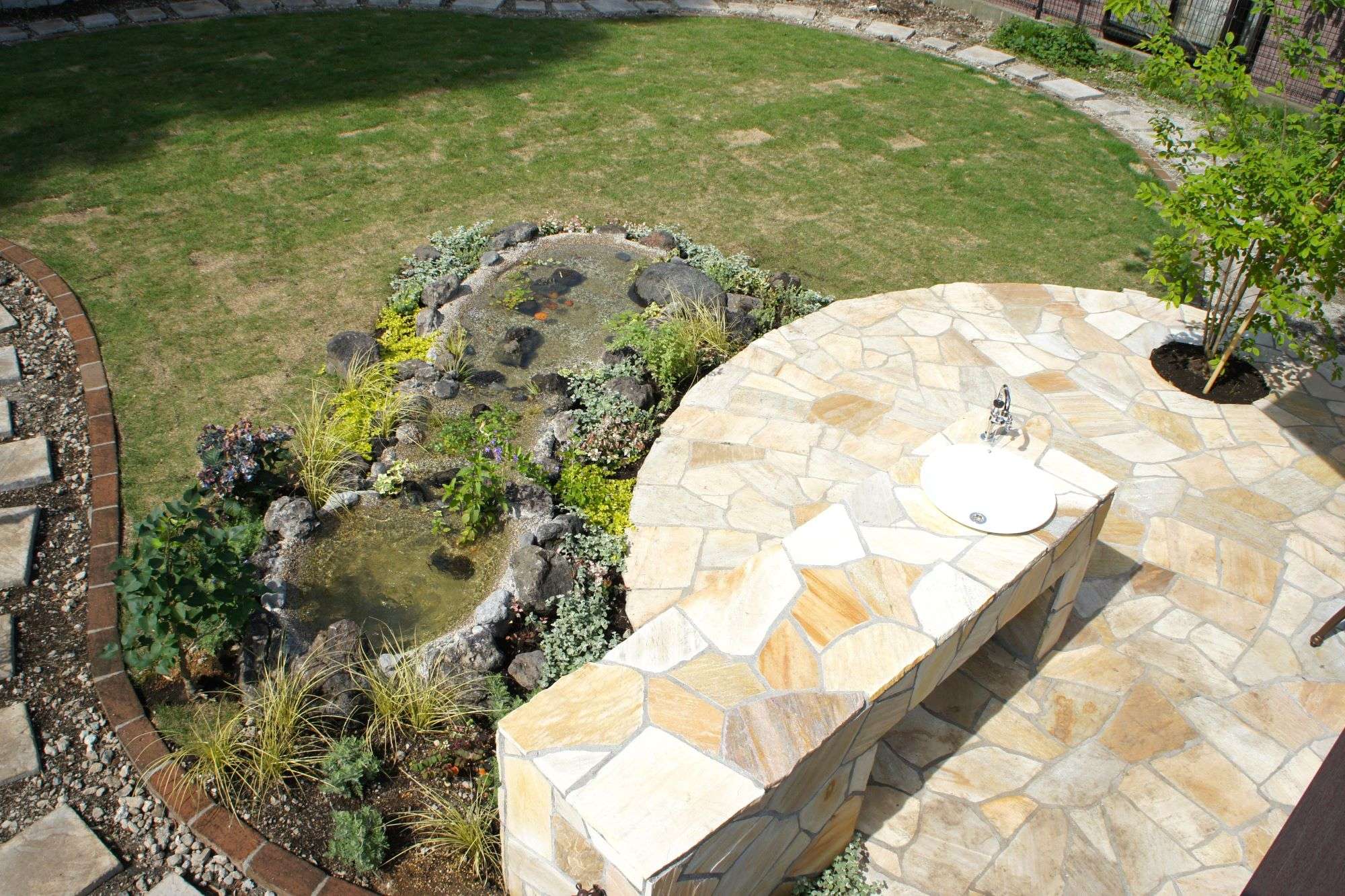 曲線のあるデザイン