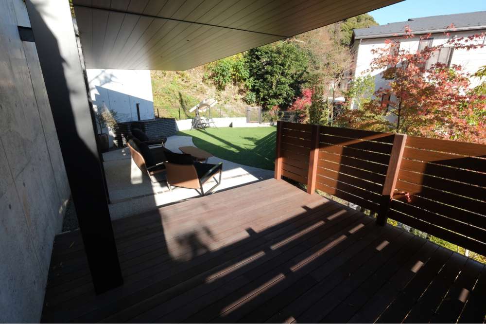 ウッドデッキに関する外構の施工事例