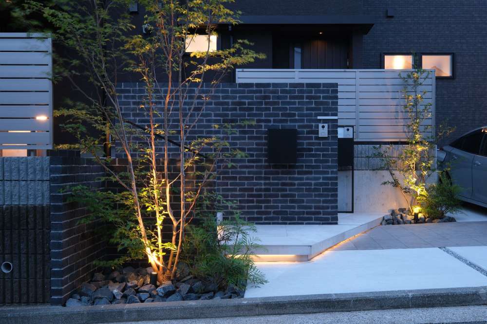 シンボルツリーに関する外構の施工事例