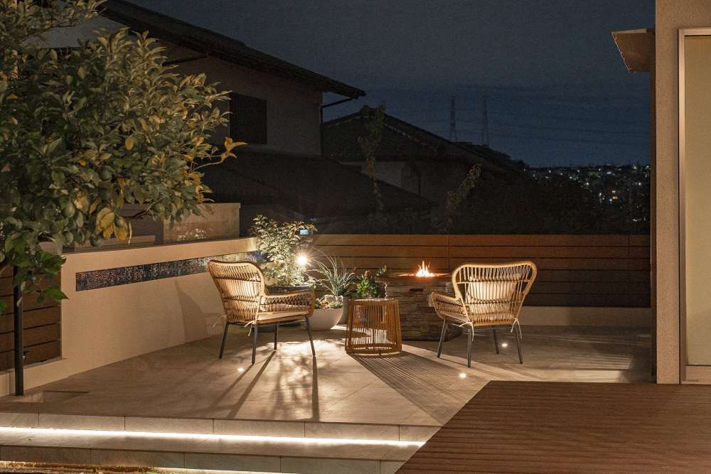 アウトドアリビングに関する外構の施工事例