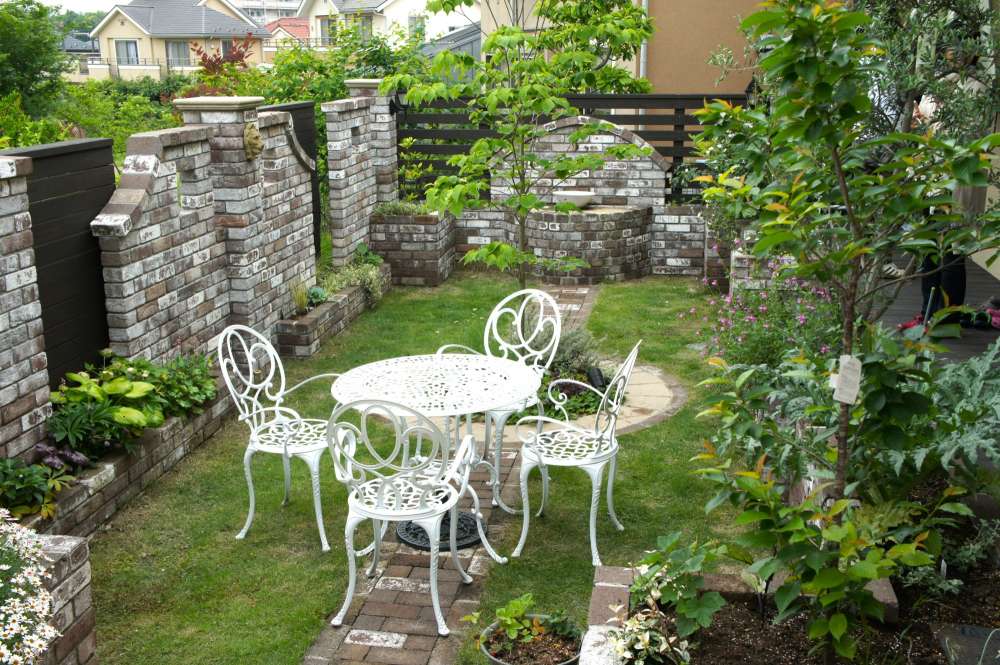 イギリスを想わせるパティオ