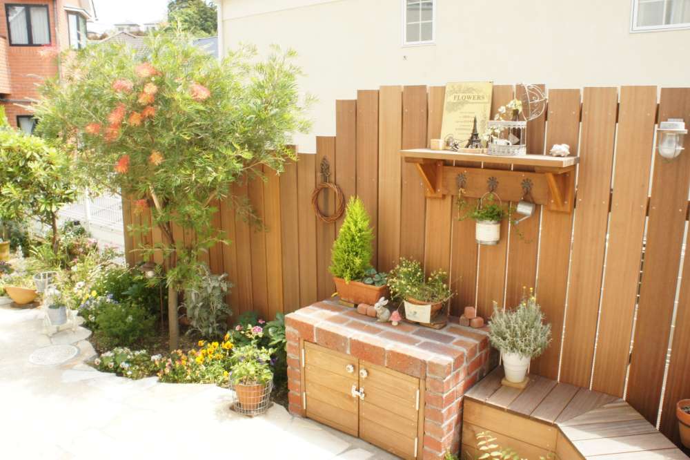 ナチュラルな雰囲気のお庭