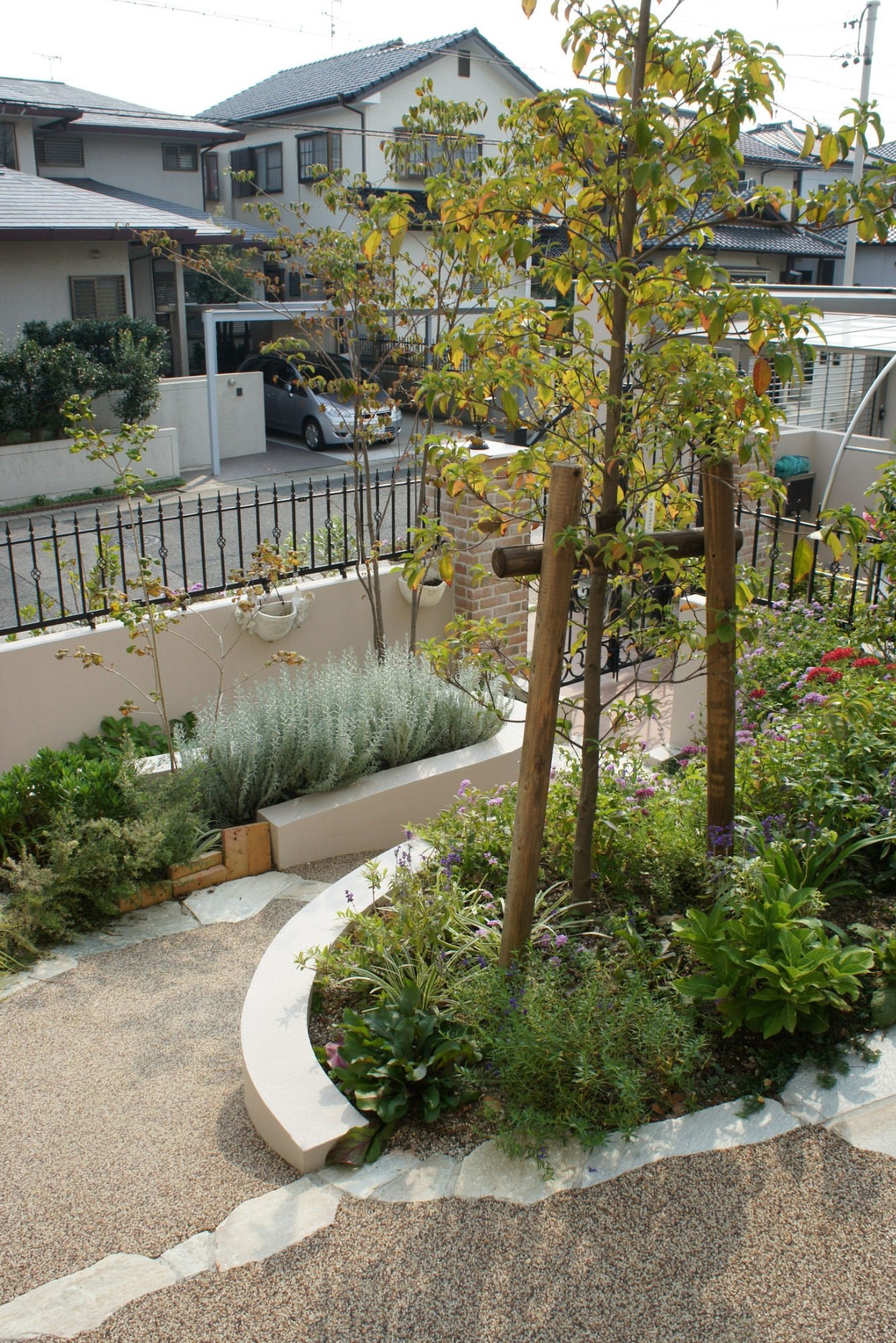 イングリッシュガーデンが広がるのクローズド外構